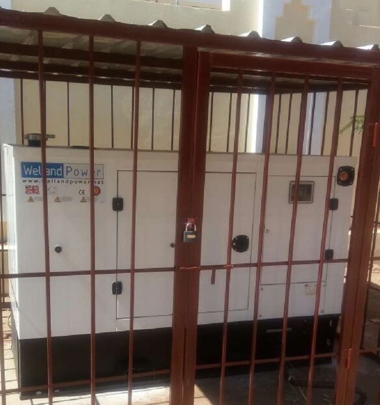 柴油发电机在韦兰权力英国工厂