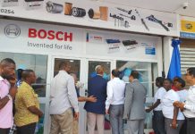 First Bosch automotive shop opens in Ghana