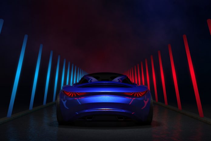 Axalta Global Automotive Color of the Year 2023 Techno Blue Car Axalta