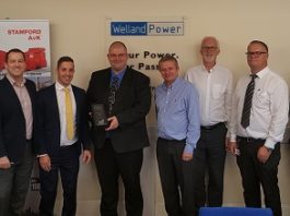 柴油发电机在韦兰权力英国工厂